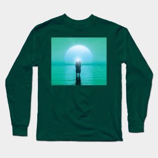 Jesus walks on water, Miracles of Jesus Christ,The prophet of God Long Sleeve T-Shirt